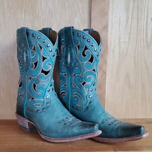 Ariat Women's Teal Western Heeled Boots